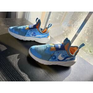 Nike Flex Runner Kids Size 3Y Blue Octopus Slip On Sneakers Lightweight Athletic